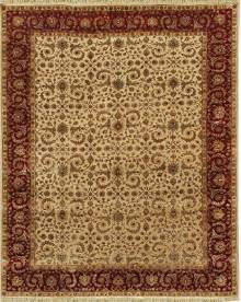 Индийский ковер ручной работы из шелка и шерсти Aurora (Аврора) 3.62x2.68