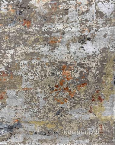 ковер ручной работы Индийский ковер ручной работы из шелка и шерсти 2.44x1.68 — фото 3