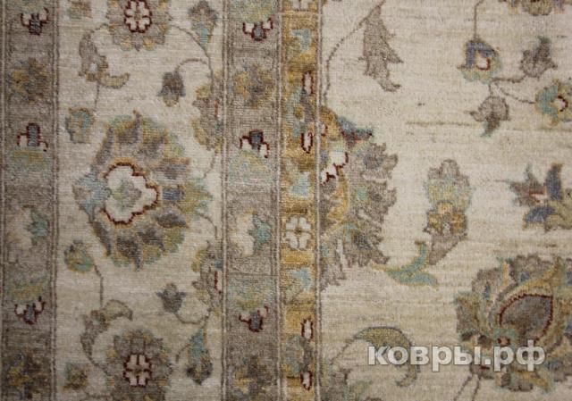 ковер ручной работы Шелковый Афганский ковер ручной работы Сhoubi (Чуби) 5.4x3.58 — фото 4