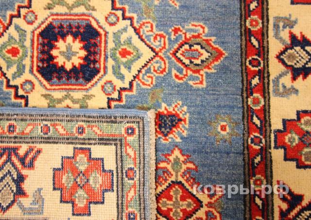 ковер ручной работы Шерстяной Афганский ковер ручной работы Kazakh (Казах) 1.49x0.97 — фото 3