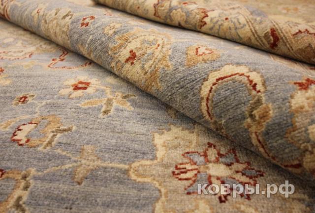 ковер ручной работы Шерстяной Афганский ковер ручной работы Сhoubi Ziegler (Чуби зиглер) 2.98x2.51 — фото 5