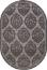 ковер MERINOS SERENITY D740 DARK GRAY Овал