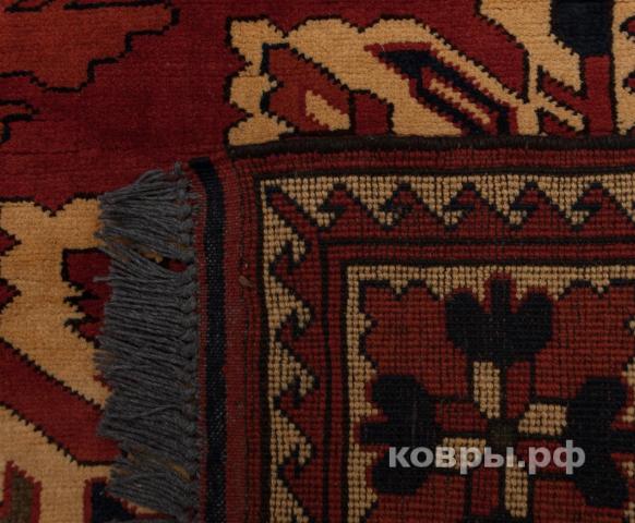 ковер ручной работы Пакистанский ковер ручной работы Меринос 1.55x1.9м — фото 6