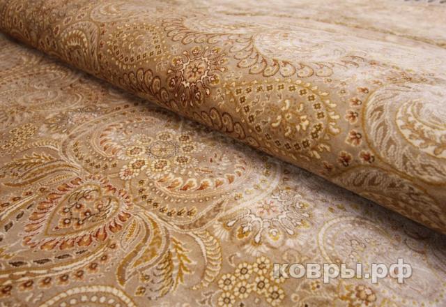 ковер ручной работы Шелковый Китайский ковер ручной работы 3.13x2.15 — фото 3