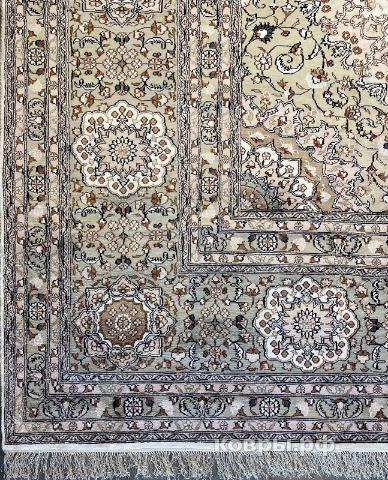 ковер ручной работы Шелковый Китайский ковер ручной работы 5.95x4.19 — фото 2