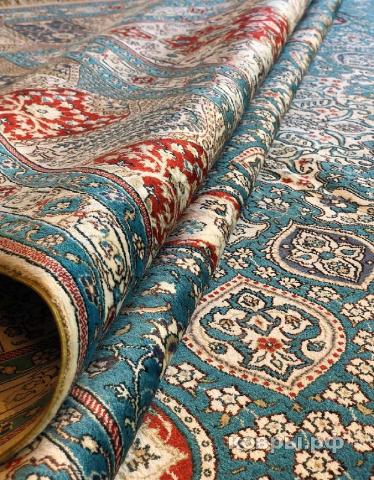 ковер ручной работы Шелковый Китайский ковер ручной работы 3x2.5 — фото 3