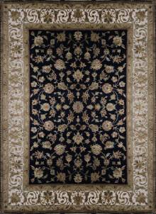 Индийский ковер ручной работы из шелка и шерсти Agra (Агра) 3.71x2.8