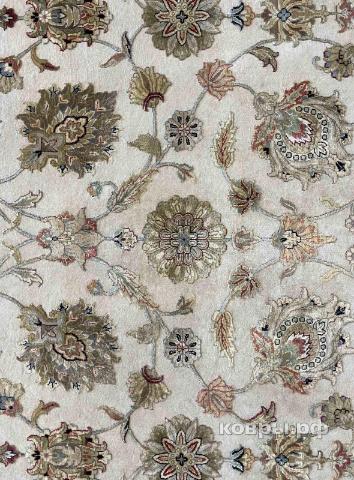 ковер ручной работы Индийский ковер ручной работы из шелка и шерсти Agra (Агра) 2x3 — фото 3