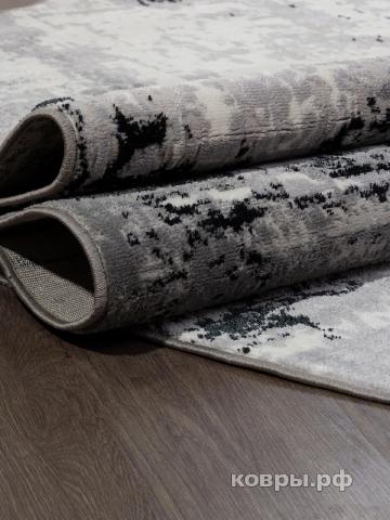 ковер Ковер MERINOS PALERMO F279 DARK GRAY Овал — фото 3