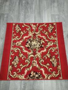 Коврик №355-красный,размер 1,2 на 1,15 метра