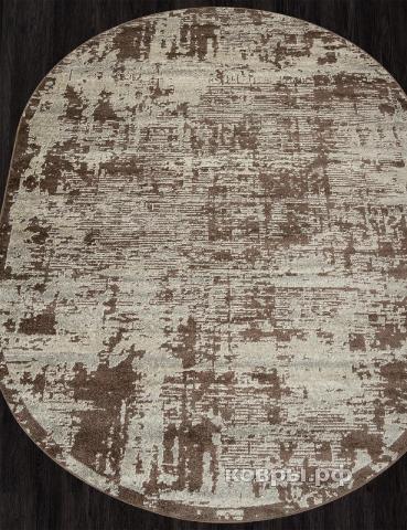 ковер Ковер MERINOS TORNADO F303 BEIGE-BROWN Овал — фото 2