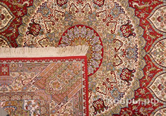 ковер ручной работы Шелковый Индийский ковер ручной работы Kashmir (Кашмир) 1.97x1.8 — фото 2