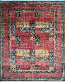 Шелковый Афганский ковер ручной работы Сhoubi (Чуби) 2.95x2.47 Шелковый Афганский ковер ручной работы Сhoubi (Чуби) 2.95x2.47