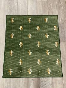 Коврик № 1285,зеленый,размер 1 на 1,12 метра