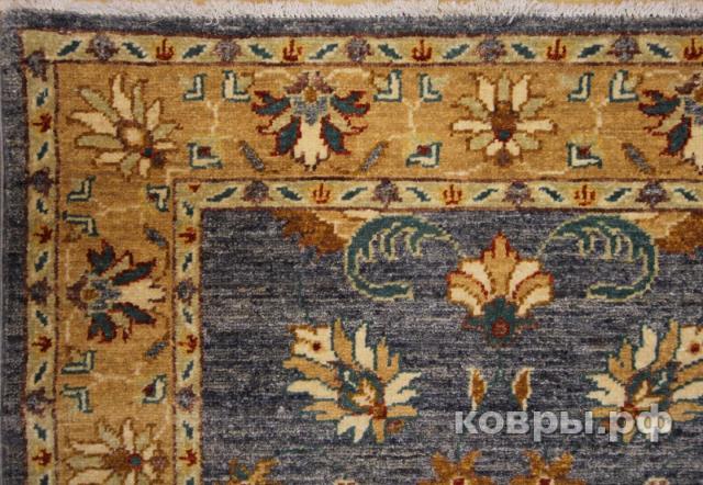 ковер ручной работы Шелковый Афганский ковер ручной работы Сhoubi (Чуби) 3.01x0.84 — фото 2