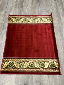 Коврик № 1436,бордовый,размер 1 на 1,2 метра