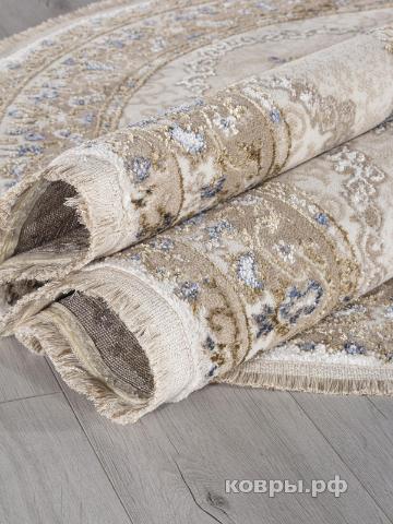 ковер Ковер KARDELEN MOSSO 27226 BEIGE / BLUE Овал — фото 4