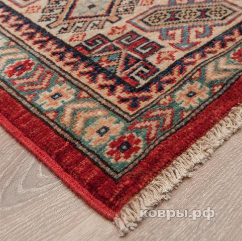 ковер ручной работы Пакистанский ковер ручной работы Казах 1.86x2.74 — фото 12