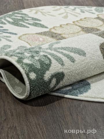 ковер MERINOS SOFIT F261 GREEN Круг — фото 3