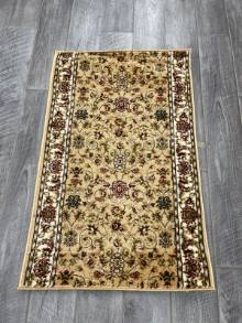 Коврик № 781,бежевый,размер 0,8 на 1,2 метра