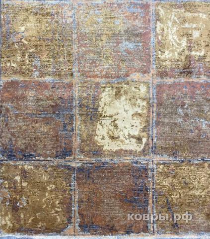 ковер ручной работы Шелковый Афганский ковер ручной работы 4.34x3 — фото 2