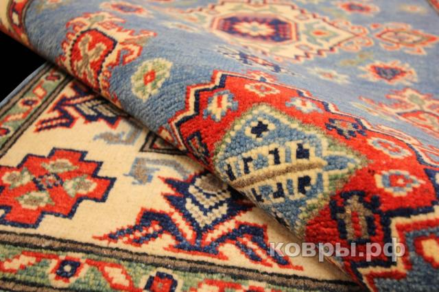 ковер ручной работы Шерстяной Афганский ковер ручной работы Kazakh (Казах) 1.49x0.97 — фото 4