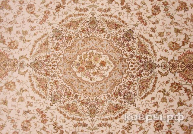 ковер ручной работы Шелковый Китайский ковер ручной работы Hereke (Хереке) 2.86x1.88 — фото 2