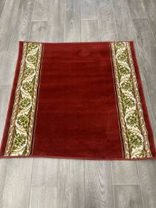Коврик № 1615,бордовый,размер 1,2 на 1,2 метра
