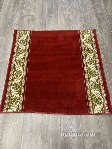Халява Коврик № 1615,бордовый,размер 1,2 на 1,2 метра