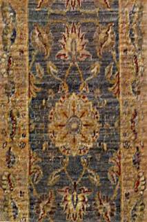 Гладкий ковер ручной работы Чуби 0.62x2.29м