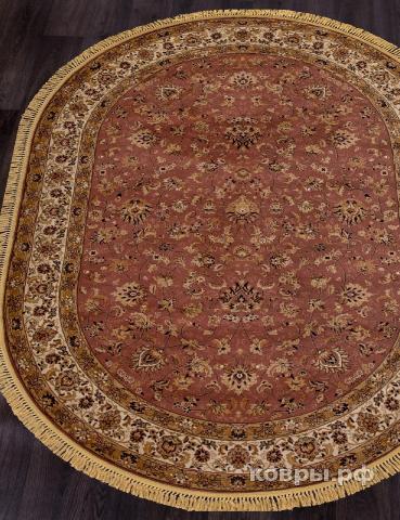 ковер Merinos Buhara 5471 dark pink овал — фото 2