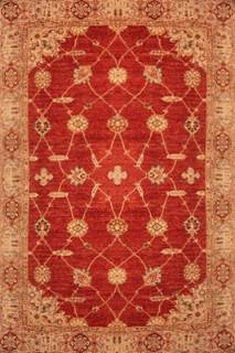 Афганский ковер ручной работы Чуби 1.99x3.02м