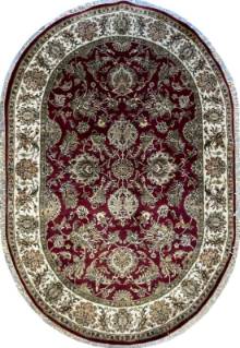 Шерстяной Индийский ковер ручной работы 2.83x1.95