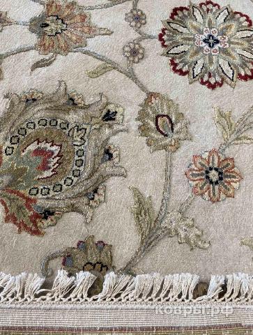 ковер ручной работы Индийский ковер ручной работы из шелка и шерсти Agra (Агра) 2x3 — фото 4