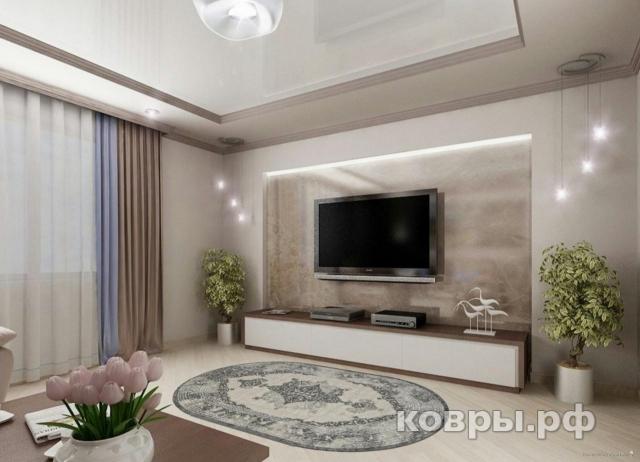 ковер Ковер MERINOS CUBA F265 BLUE Овал — фото 3