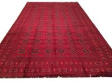 Шерстяной Афганский ковер ручной работы Beljik (Белджик) 4.93x2.95