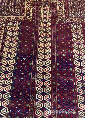 ковер ручной работы Шерстяной Иранский ковер ручной работы Namazlik (Намазлык ) 1.23x0.93 — фото 2