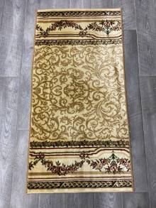 Коврик № 1256,бежевый,размер 0,76 на 1,5 метра