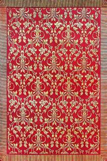 Дизайнерский ковер ручной работы из шерсти дикого яка 030 1.68x2.44