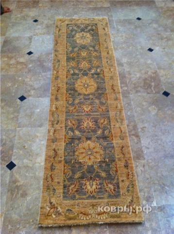 ковер ручной работы Афганский ковер ручной работы Чуби 0.62x2.29м — фото 2