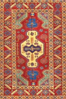 Афганский ковер ручной работы Ширван 1.0x1.5м