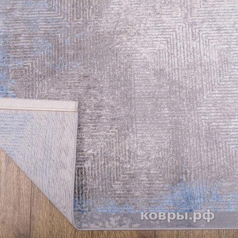ковер OZKAPLAN Kalahari W9738 L.GREY / L.BLUE — фото 4