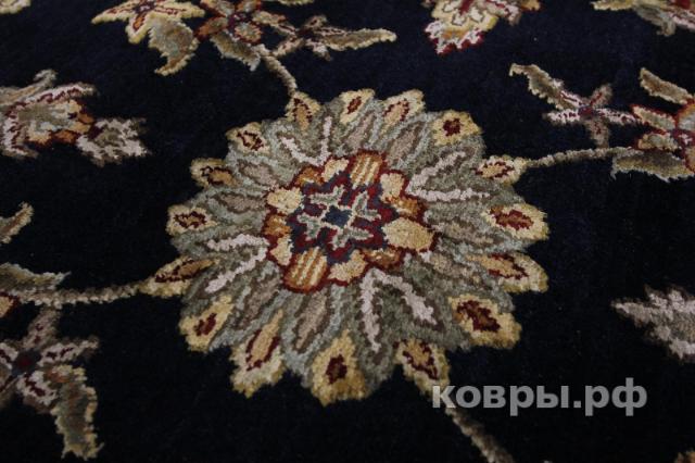 ковер ручной работы Индийский ковер ручной работы из шелка и шерсти Agra (Агра) 3.71x2.8 — фото 3