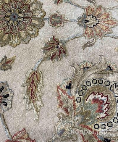 ковер ручной работы Индийский ковер ручной работы из шелка и шерсти Agra (Агра) 2x3 — фото 5