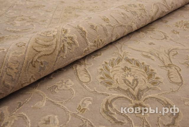 ковер ручной работы Индийский ковер ручной работы из шелка и шерсти Aurora (Аврора) 3.68x2.82 — фото 2