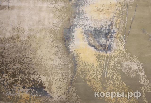 ковер ручной работы Индийский ковер ручной работы из шелка и шерсти 4.34x3.1 — фото 3