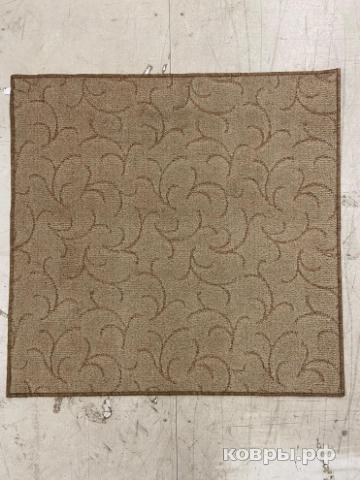 Халява Коврик № 1381,светло-коричневый,размер 1,1 на 1,13 метра