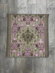 Коврик № 1805,серый,размер 0,8 на 0,8 метра