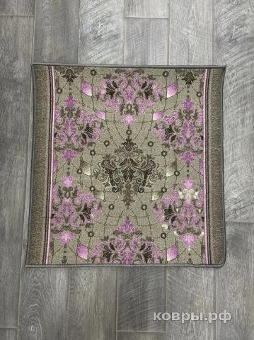 Халява Коврик № 1805,серый,размер 0,8 на 0,8 метра