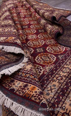 ковер ручной работы Пакистанский ковер ручной работы Афгани 2.52x3.38м — фото 10